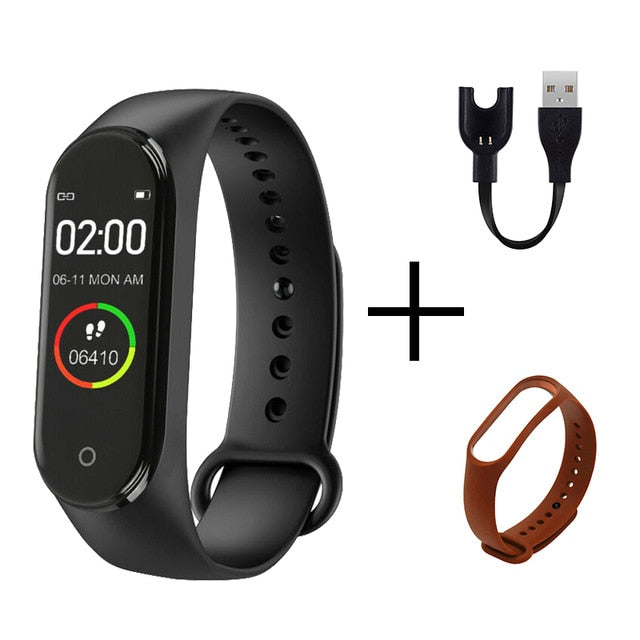 Pulseira Inteligente Pressão M4 De Fitness