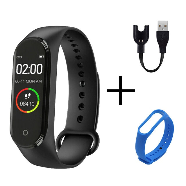 Pulseira Inteligente Pressão M4 De Fitness