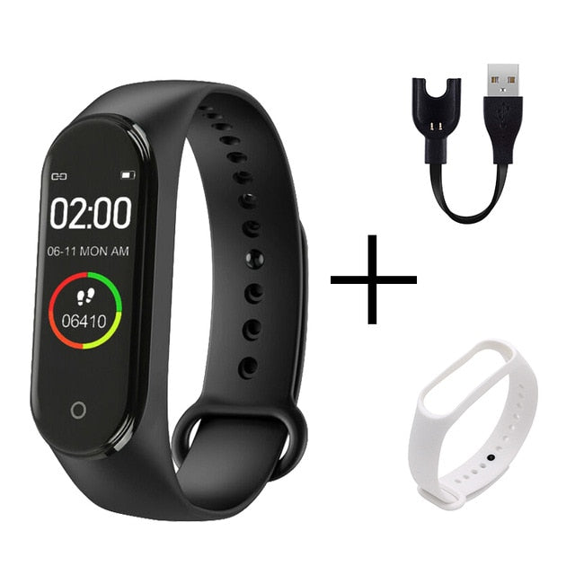 Pulseira Inteligente Pressão M4 De Fitness