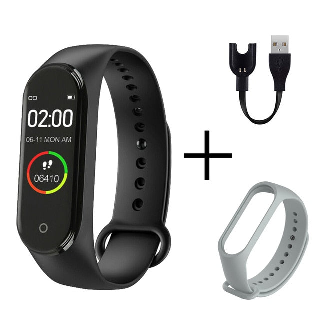 Pulseira Inteligente Pressão M4 De Fitness